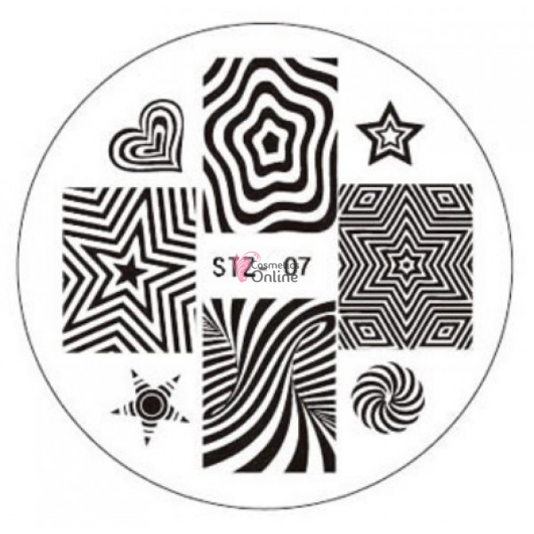 Matrita de Unghii din metal rotunda 5,6cm STZ 07